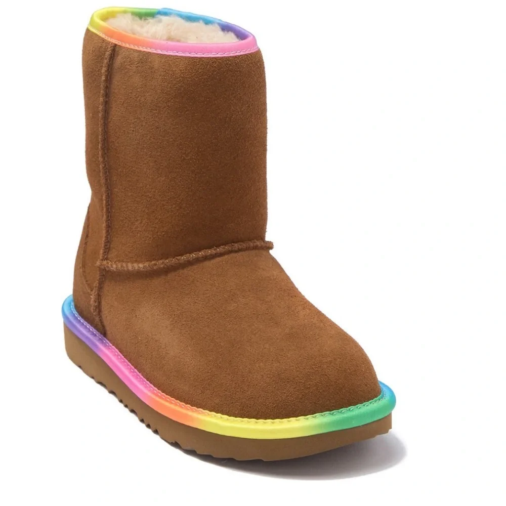 UGG® Rainbow Genuine Shearling Lined Boot - Picture 6 of 9